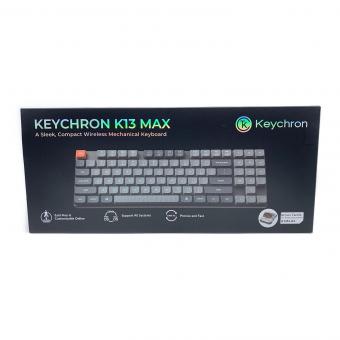 keychron (キークロン) KEYCHRON K13 MAX キーボード K13M-A3-US 茶軸/mac・win両対応