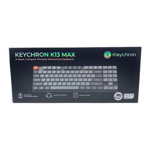keychron (キークロン) KEYCHRON K13 MAX キーボード K13M-A3-US 茶軸/mac・win両対応