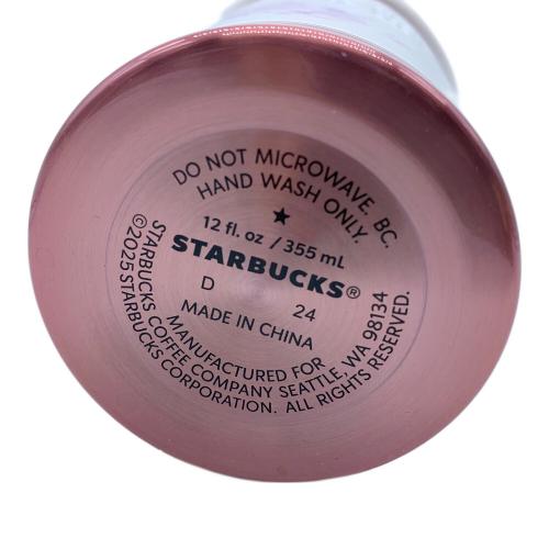 STARBUCKS COFFEE (スターバックス コーヒー) SAKURA 2025 ステンレスTOGOロゴタンブラー 355ml
