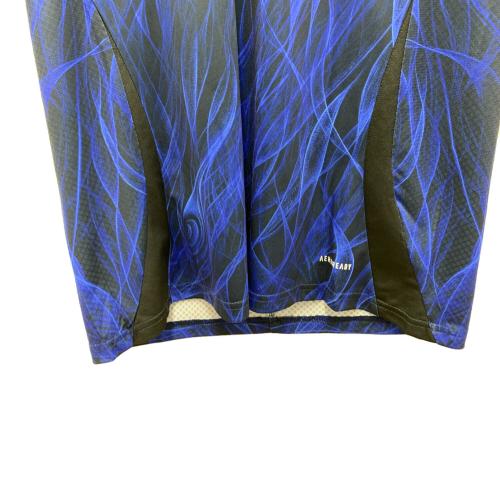 adidas (アディダス) サッカー日本代表 2024 ゲームシャツ IU0964 メンズ SIZE L ネイビー×ブルー