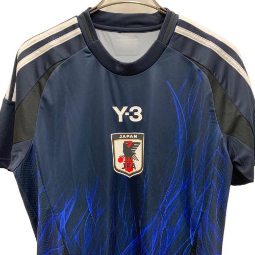 adidas (アディダス) サッカー日本代表 2024 ゲームシャツ IU0964 メンズ SIZE L ネイビー×ブルー