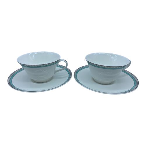 TIFFANY & Co. (ティファニー) カップ&ソーサー プラチナブルーバンド