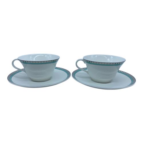 TIFFANY & Co. (ティファニー) カップ&ソーサー プラチナブルーバンド