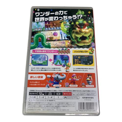 Nintendo (ニンテンドウ) スーパーマリオブラザーズ ワンダー Nintendo Switch用ソフト CERO A (全年齢対象)