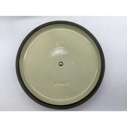 LE CREUSET (ルクルーゼ) 両手鍋 21cm 取手含む27ｃｍ グリーン