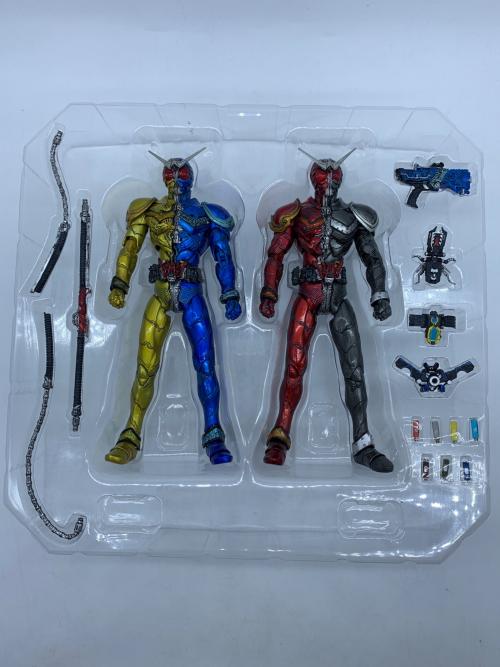 BANDAI (バンダイ) フィギュア Vol.58 仮面ライダーW（ダブル） ヒートメタル＆ルナトリガー ※ベタツキ有 S.I.C.