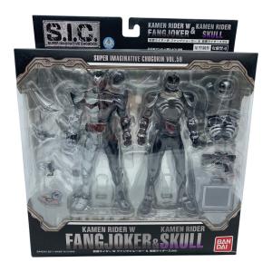 BANDAI (バンダイ) フィギュア S.I.C. Vol.59 仮面ライダーW（ダブル） ファングジョーカー＆仮面ライダースカル