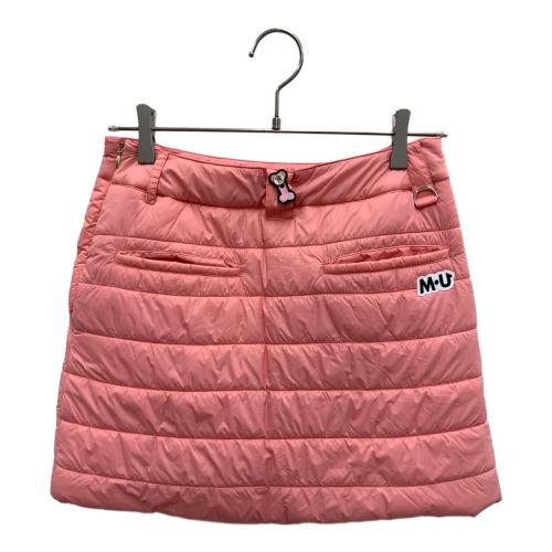 M U SPORTS (エムユースポーツ) 中綿スカート ゴルフウェア(スカート) 801H8560K レディース SIZE 42 ピンク