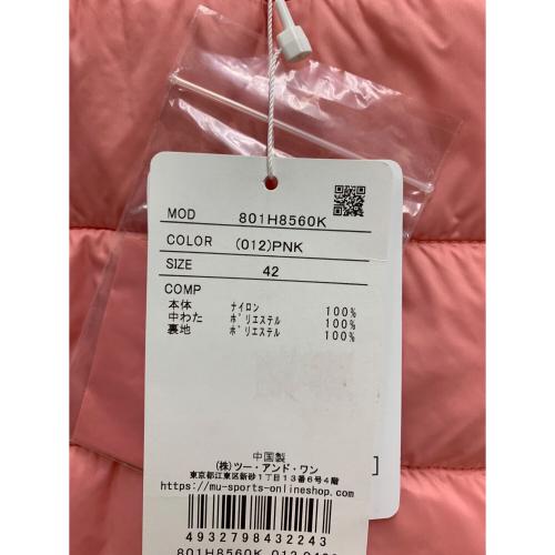 M U SPORTS (エムユースポーツ) 中綿スカート ゴルフウェア(スカート) 801H8560K レディース SIZE 42 ピンク