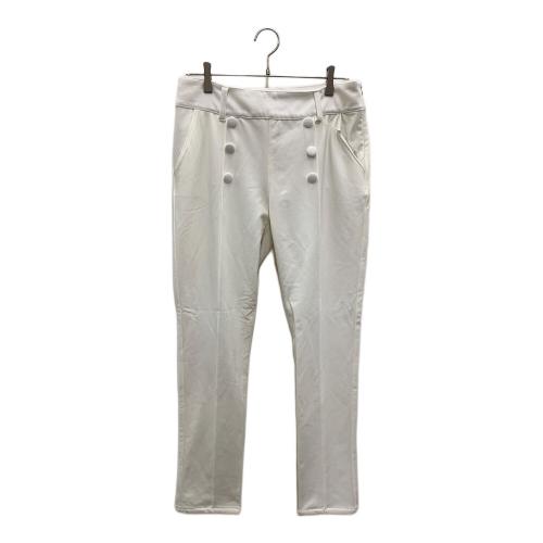 M U SPORTS (エムユースポーツ) ゴルフウェア(パンツ) 701H8508WK レディース SIZE 46 ホワイト