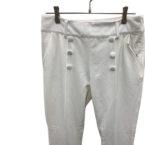 M U SPORTS (エムユースポーツ) ゴルフウェア(パンツ) 701H8508WK レディース SIZE 46 ホワイト