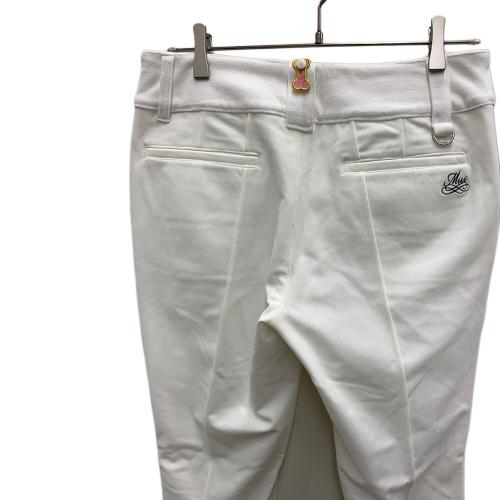 M U SPORTS (エムユースポーツ) ゴルフウェア(パンツ) 701H8508WK レディース SIZE 46 ホワイト