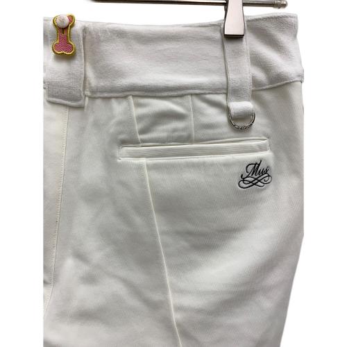 M U SPORTS (エムユースポーツ) ゴルフウェア(パンツ) 701H8508WK レディース SIZE 46 ホワイト