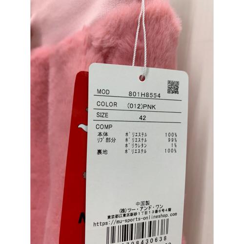 M U SPORTS (エムユースポーツ) ボアスカート ゴルフウェア(スカート) レディース SIZE 42 ピンク