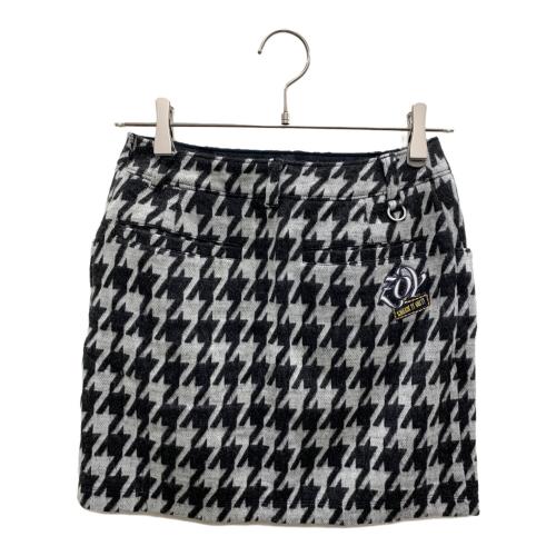 ZOY (ソーイ) ゴルフウェア(スカート) 071614322 レディース SIZE 1036 ブラック×グレー
