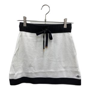 M U SPORTS (エムユースポーツ) ゴルフウェア(スカート) 701H6560K レディース SIZE 40 ホワイト×ブラック