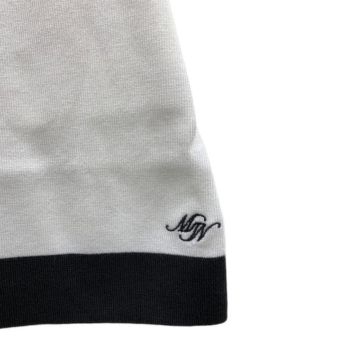 M U SPORTS (エムユースポーツ) ゴルフウェア(スカート) 701H6560K レディース SIZE 40 ホワイト×ブラック