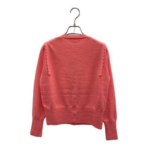 M U SPORTS (エムユースポーツ) カーディガン ゴルフウェア(トップス) 701H8224 ① レディース SIZE 40 ピンク
