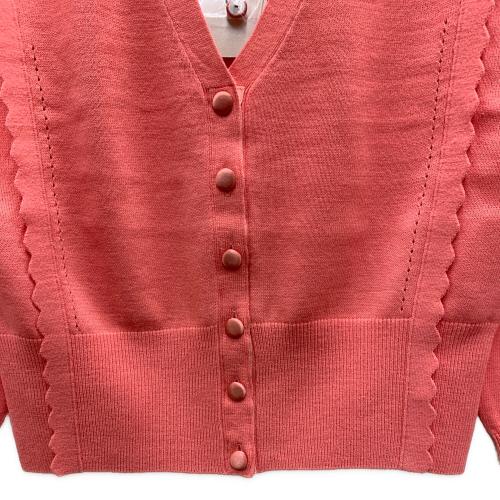 M U SPORTS (エムユースポーツ) カーディガン ゴルフウェア(トップス) 701H8224 ① レディース SIZE 40 ピンク