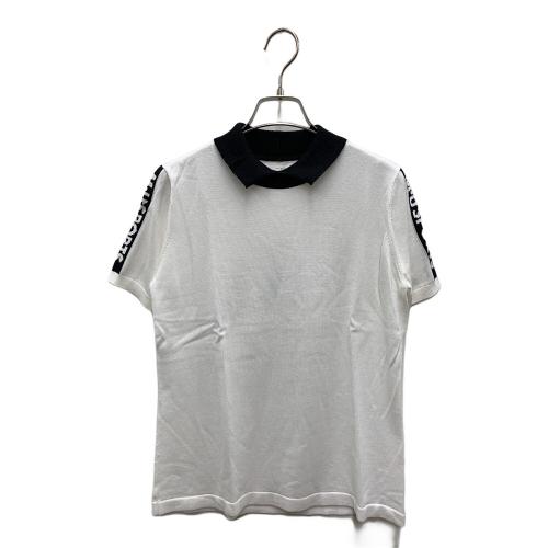 M U SPORTS (エムユースポーツ) ゴルフウェア(トップス) 801H8252K レディース SIZE 40 ホワイト×ネイビー