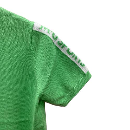 M U SPORTS (エムユースポーツ) ゴルフウェア(トップス) レディース SIZE 40 グリーン×ホワイト