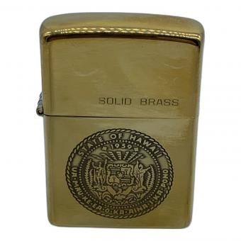 ZIPPO (ジッポ) オイルライター 1932-1985 SOLID BRASS