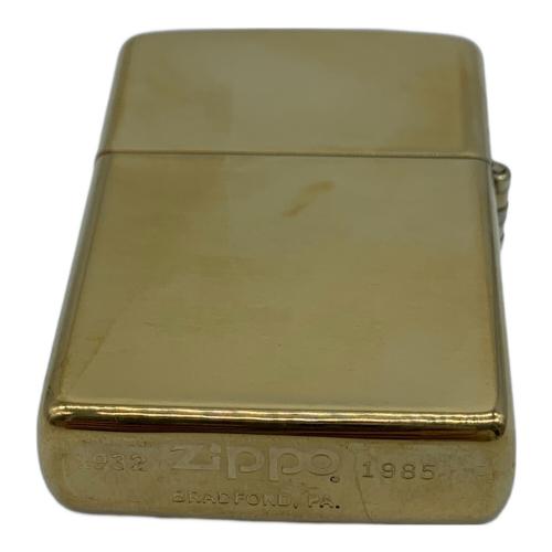 ZIPPO (ジッポ) オイルライター 1932-1985 SOLID BRASS