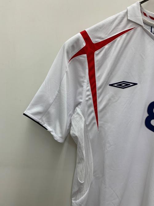 UMBRO (アンブロ) トレーニングウェア メンズ SIZE M ホワイト×ブルー