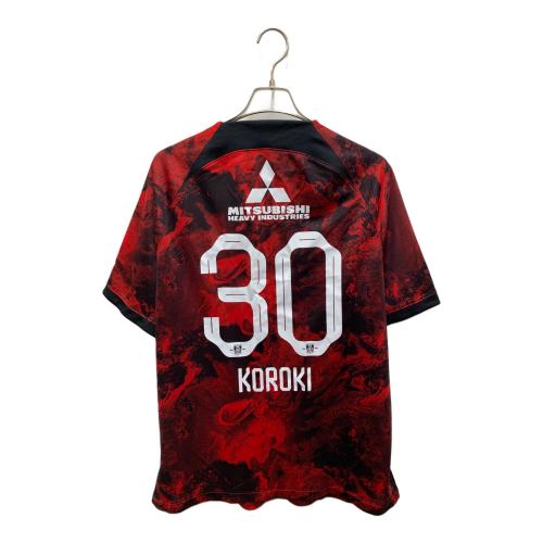 浦和レッズ (ウラワレッズ) サッカーユニフォーム 2024 1st メンズ SIZE 3XL レッド×ブラック
