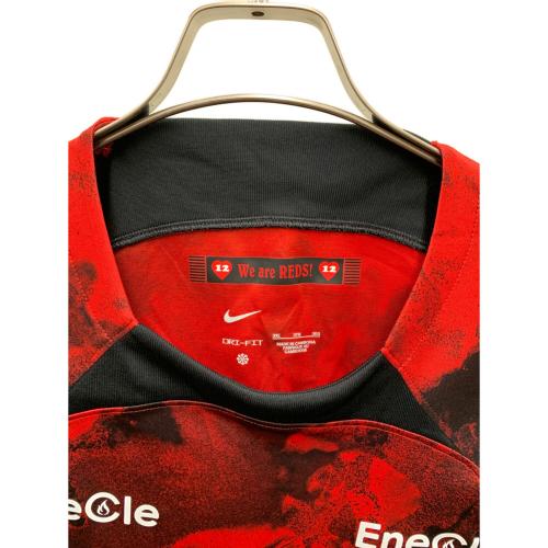 浦和レッズ (ウラワレッズ) サッカーユニフォーム 2024 1st メンズ SIZE 3XL レッド×ブラック