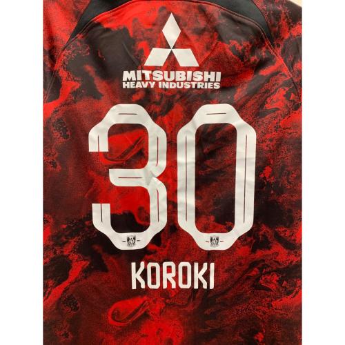 浦和レッズ (ウラワレッズ) サッカーユニフォーム 2024 1st メンズ SIZE 3XL レッド×ブラック