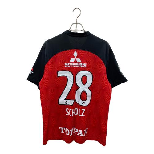 浦和レッズ (ウラワレッズ) サッカーユニフォーム メンズ SIZE 3XL レッド×ブラック