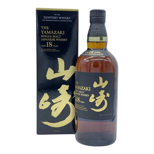 サントリー 山崎 ジャパニーズウイスキー 18年 700ml