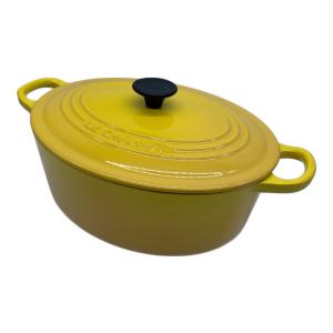 LE CREUSET (ルクルーゼ) 両手鍋 オレンジ ココット・オーバル