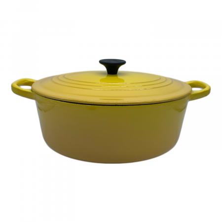 【新品】LE CREUSET ココットオーバル 23cm オレンジ 両手鍋 LE CREUSET (ルクルーゼ) 両手鍋 オレンジ ココット・オーバル