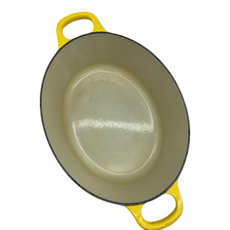 LE CREUSET (ルクルーゼ) 両手鍋 オレンジ ココット・オーバル