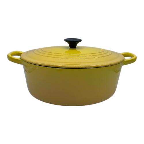 LE CREUSET (ルクルーゼ) 両手鍋 オレンジ ココット・オーバル