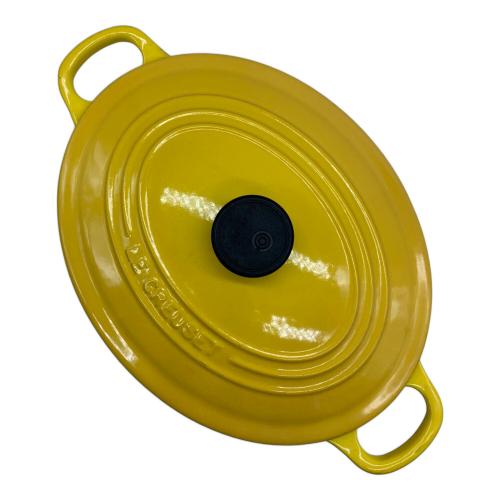 LE CREUSET (ルクルーゼ) 両手鍋 オレンジ ココット・オーバル