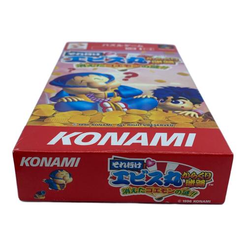コナミ それ行けエビス丸からくり迷路 ファミコン用ソフト -