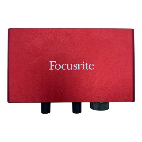 Focusrite (フォーカスライト) オーディオインターフェイス scarlett SOLO