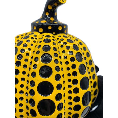 yayoi kusama (ヤヨイクサマ) ペーパーウェイト パンプキン イエロー×ブラック