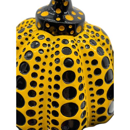yayoi kusama (ヤヨイクサマ) ペーパーウェイト パンプキン イエロー×ブラック