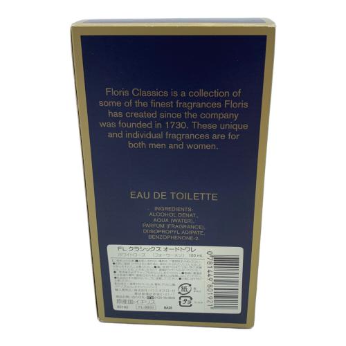 FLORIS (フローリス) オードトワレ ホワイトローズ 100ml 残量80%-99%