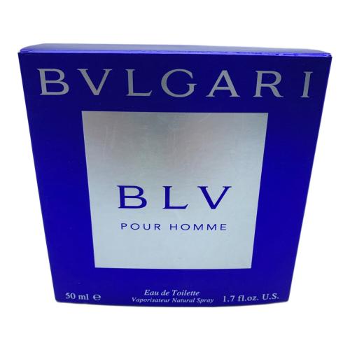 BVLGARI (ブルガリ) オードトワレ 50ml 残量80%-99% ブループールオム