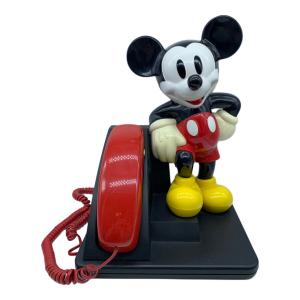 電話器 ミッキーマウス インテリア小物として