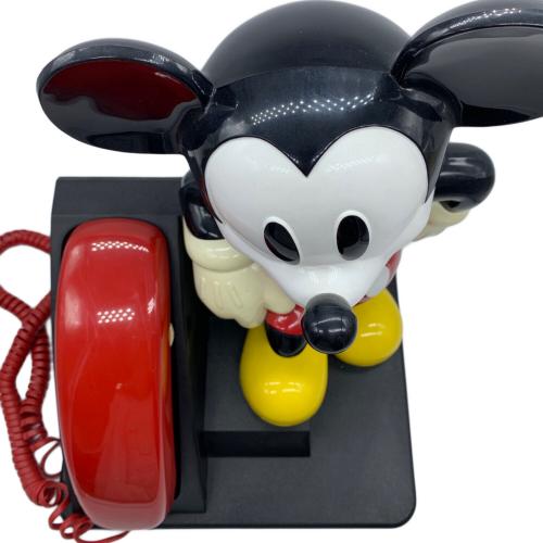 電話器 ミッキーマウス インテリア小物として