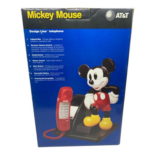 電話器 ミッキーマウス インテリア小物として