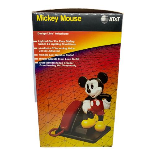 電話器 ミッキーマウス インテリア小物として