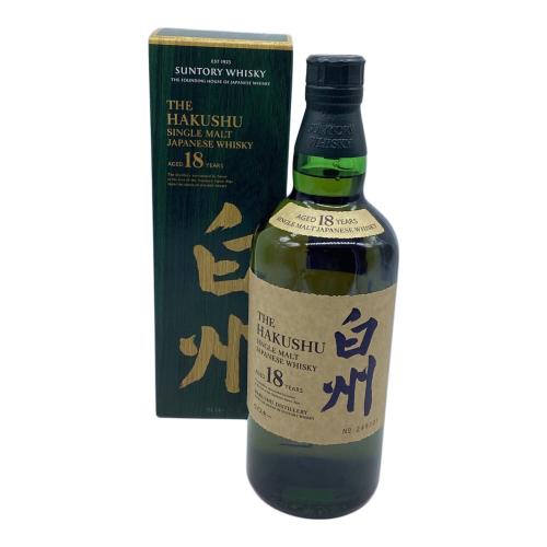 サントリー 白州 ウイスキー 18年 700ml