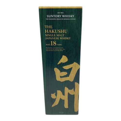 サントリー 白州 ウイスキー 18年 700ml